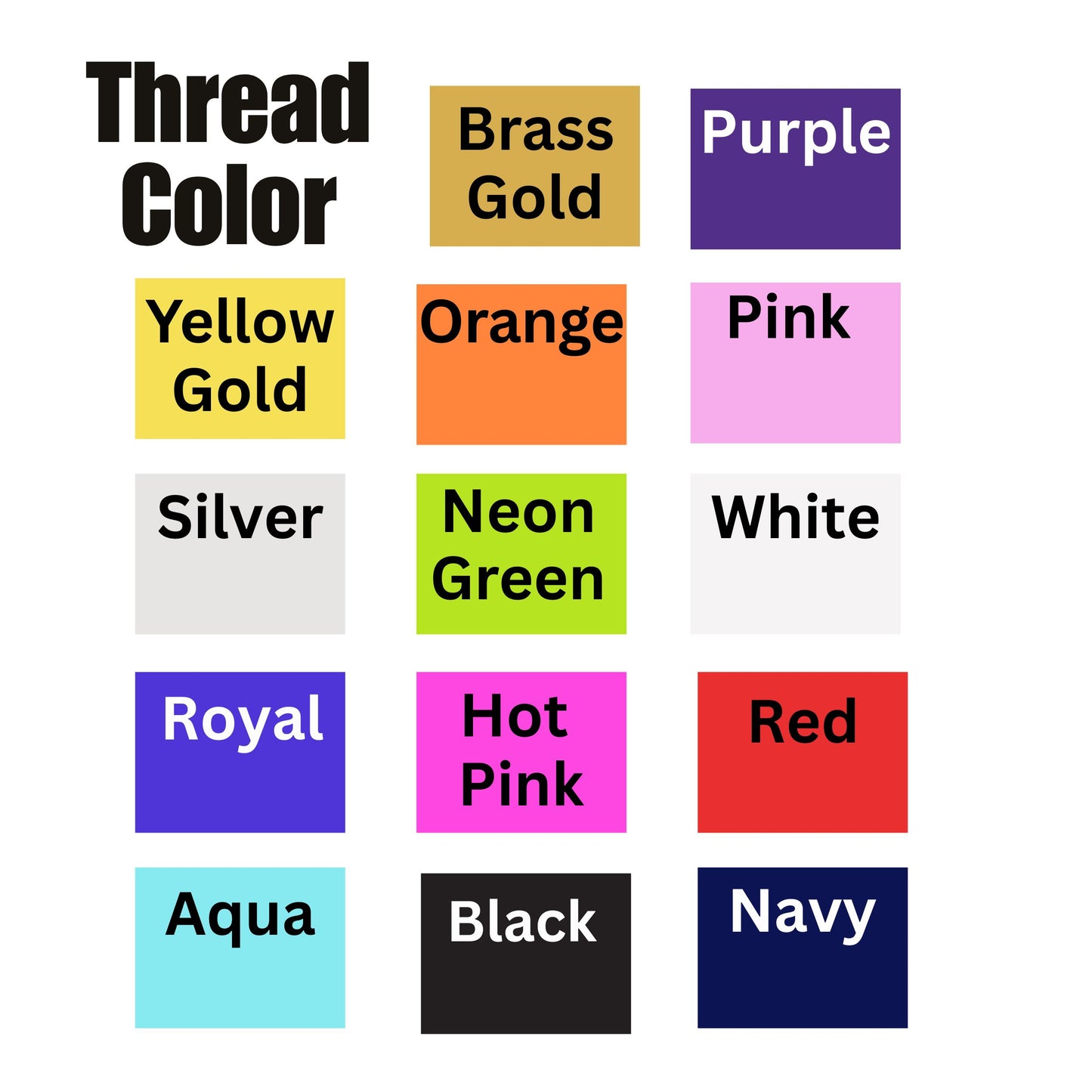 Name Patches with Felt Contour Border